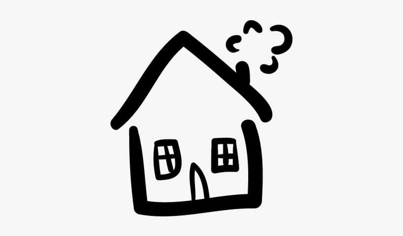Best Photo Frame Png Format House Hand Drawn Construction - Hand Drawn House Png, transparent png download