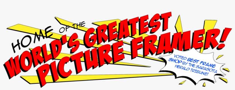 Sarasota Frame Shop - Graphic Design, transparent png download