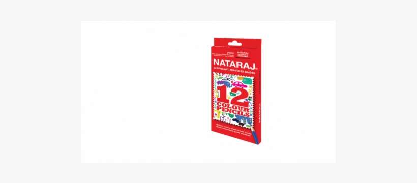 Nataraj Colour Pencils - Pack Of Twelve, transparent png download