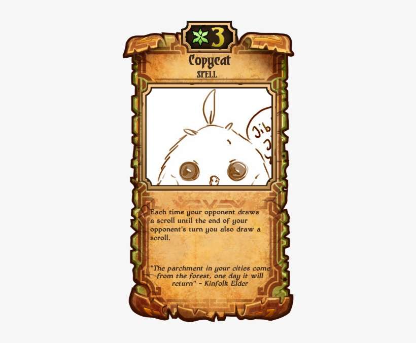 Again This Card Is Designed To Stop Cards Like Imperial - Mojang Scrolls Card Art, transparent png download