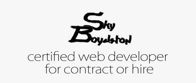 Sky Boydston - Certification, transparent png download
