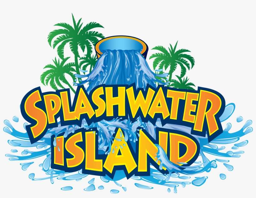 Splashwater Island Logo - Six Flags Hurricane Harbor, transparent png download