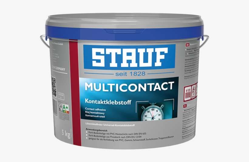 Stauf Multicontactsolvent-free Universal Contact Adhesive121820larger - Adhesive Plasticizer, transparent png download