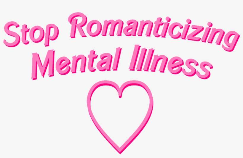 Aesthetic, Mental Illness, And Pink Image - Stop Fetishizing Mental Illness, transparent png download