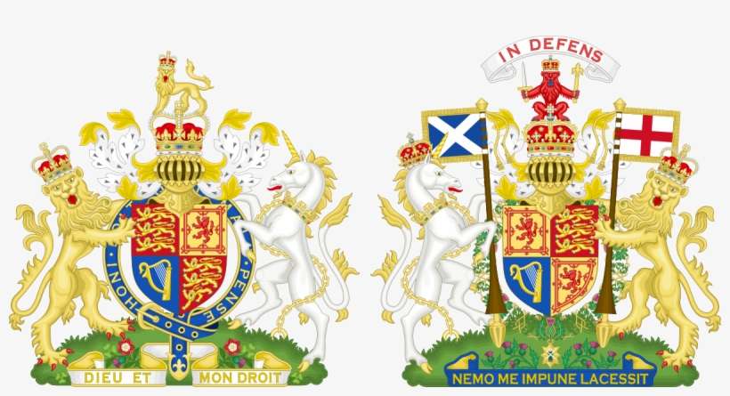 Unicorn And Lion, transparent png download