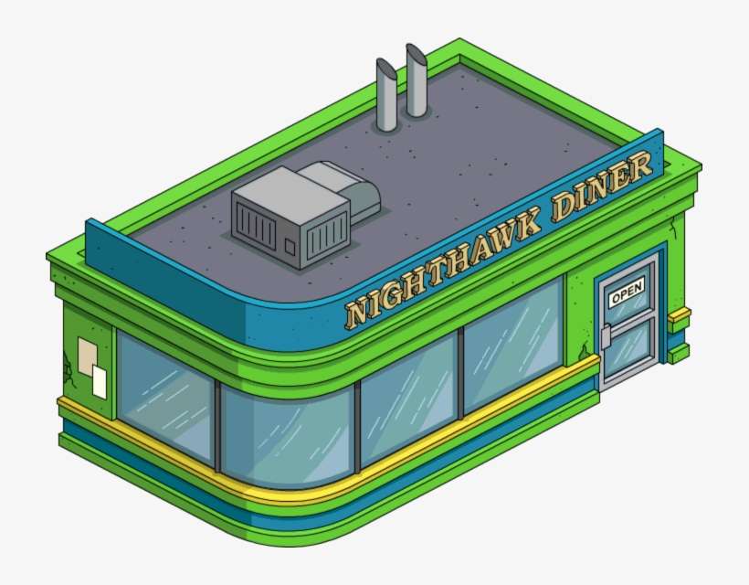 Nighthawk Diner - Nighthawk Diner Tapped Out, transparent png download