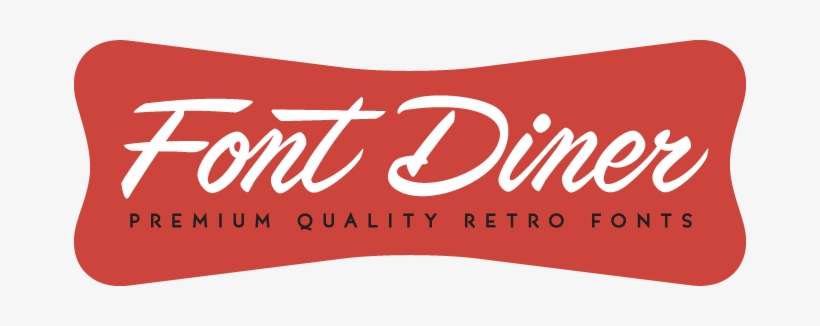 Retro Fonts 50s, transparent png download