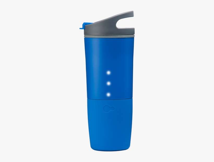 Blue Bottle - Ozmo Active Smart Cup - Blue, transparent png download
