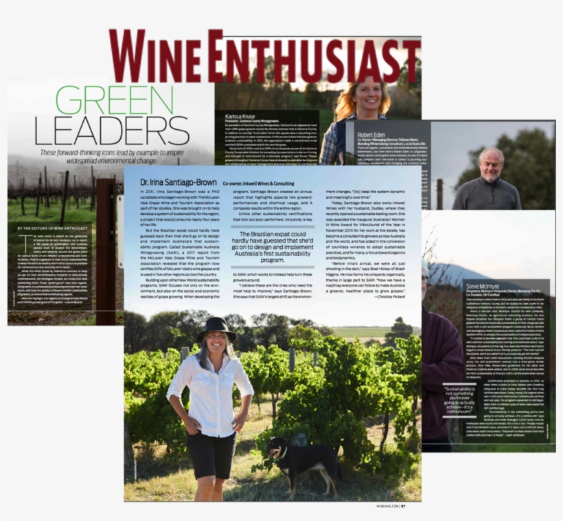 Inkwell Wines Dr Irina Santiago Brown Dudley Mclaren - Inkwell Wines, transparent png download