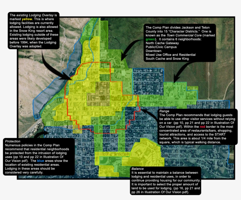 There Are Three Important Components That The Town - Map, transparent png download
