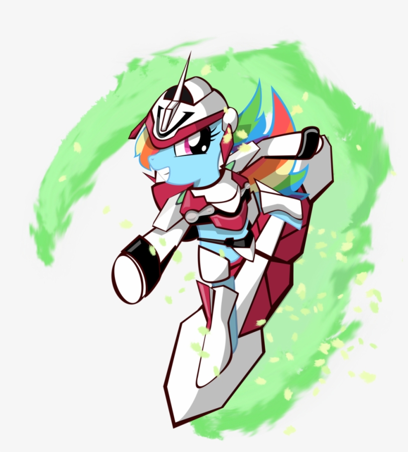 Rorycon, Eureka Seven, Mecha, Nirvash, Ponified, Safe, - Artist, transparent png download
