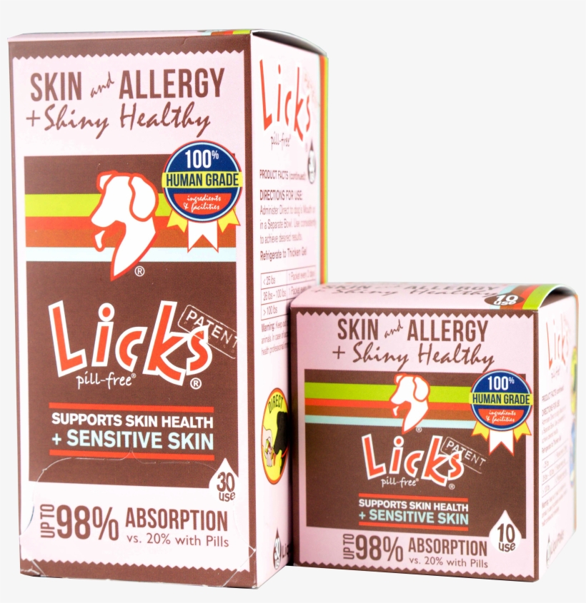 Dog - Licks Digestion Gas And Bloating Dog Supplement 10, transparent png download