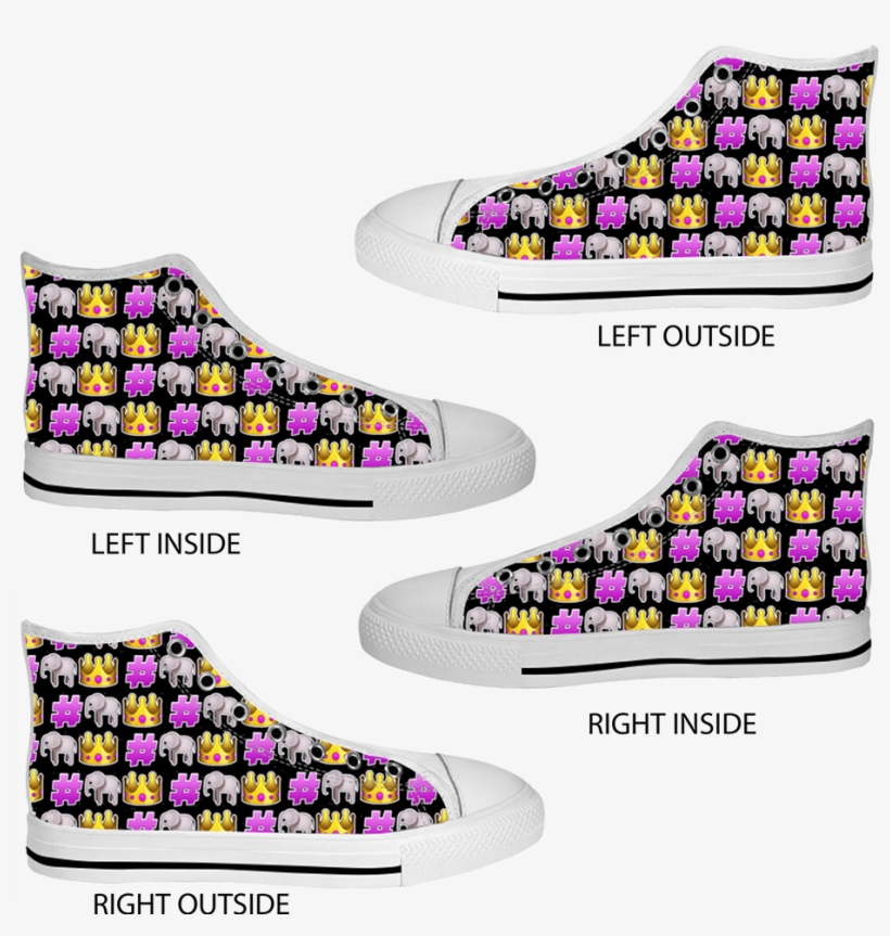 Eureka 0'hara Emoji Men's High - High-top, transparent png download