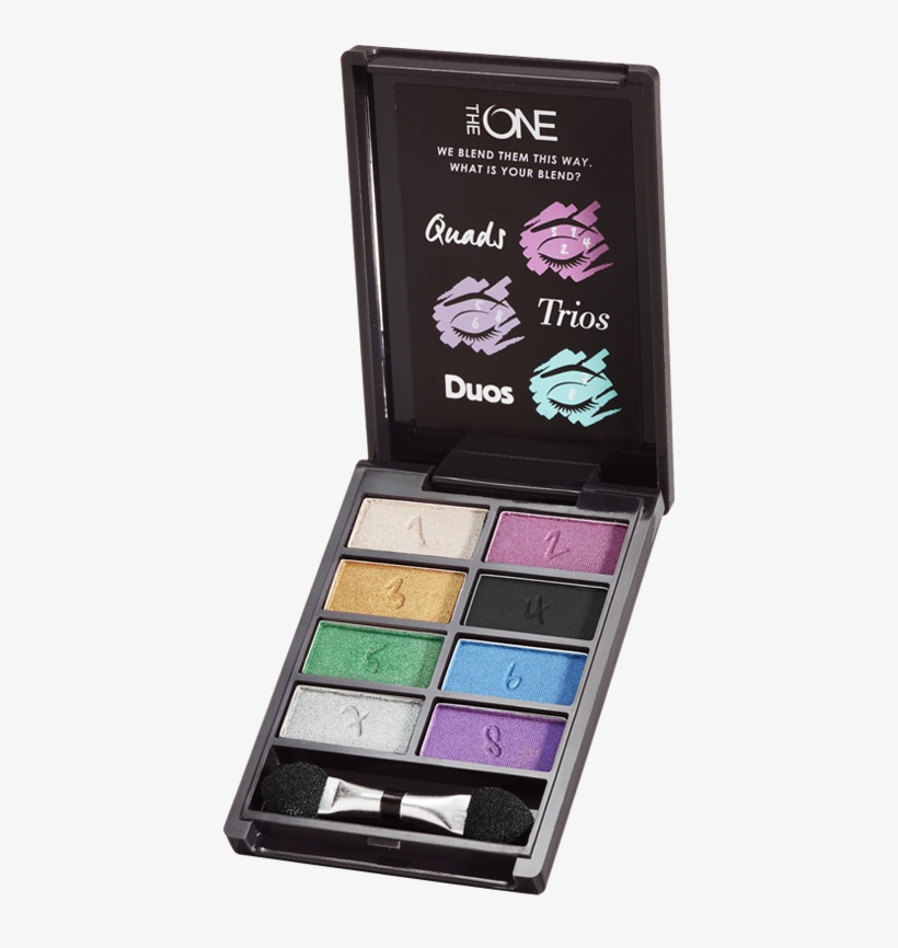 Paleta De Sombras Para Ojos The One Express - Review The One Blend Palette Eye Shadow, transparent png download