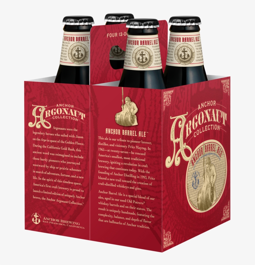 Anchor Expands Argonaut Collection With Release Of - Anchor Argonaut Collection - 4 Pack, 12 Fl Oz Bottles, transparent png download