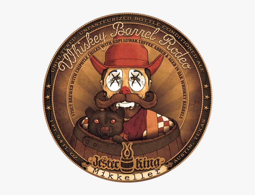 Jester King Mikkeller Whiskey Barrel Rodeo Archives - Jester King/mikkeller Whiskey Barrel Rodeo, transparent png download