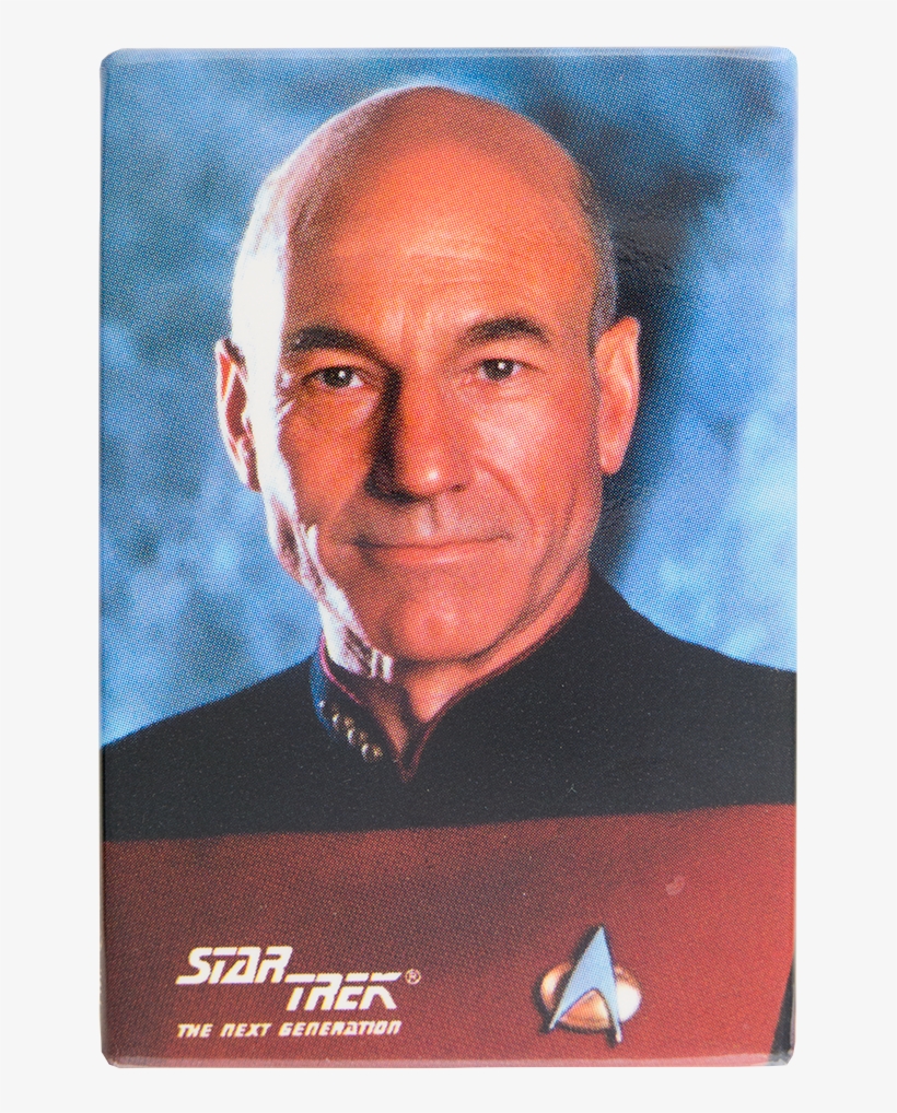 Jean Luc Picard Star Trek - Harrison Ford And Patrick Stewart, transparent png download