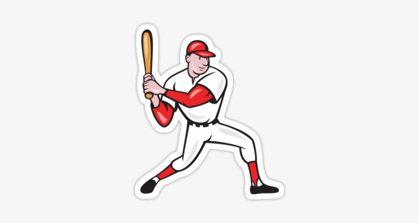 Patrimonio › Portfolio › American Baseball Player Batting - Jugador De Beisbol Dibujo, transparent png download