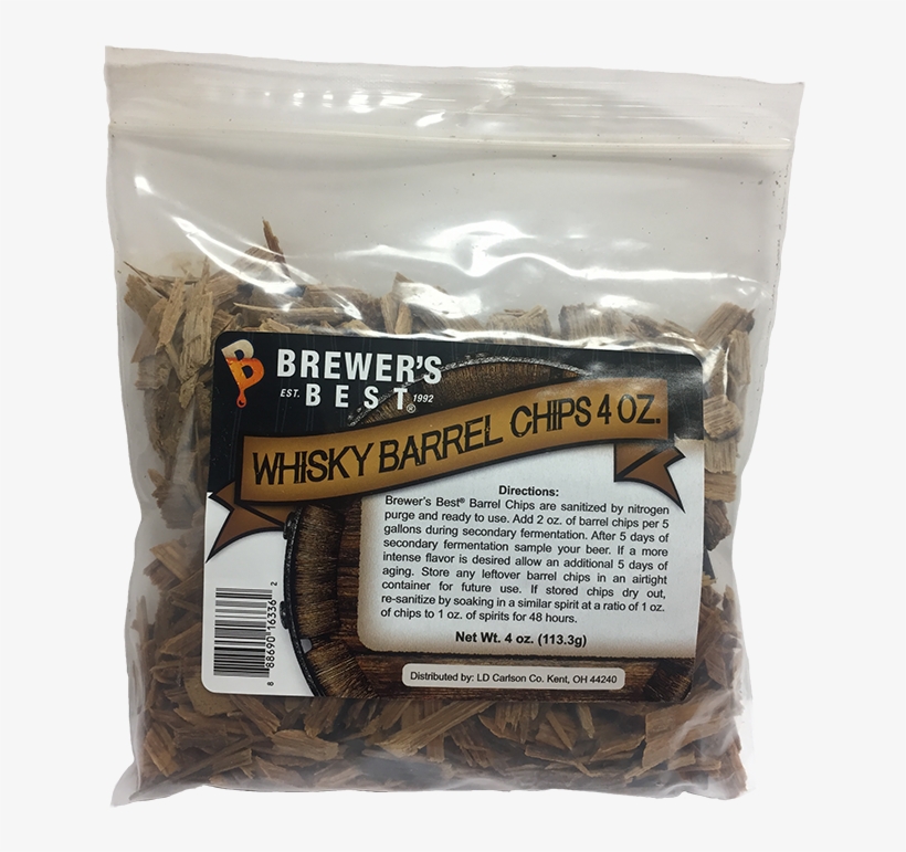 Brewers Best Brandy Barrel Chips 4 Oz, transparent png download