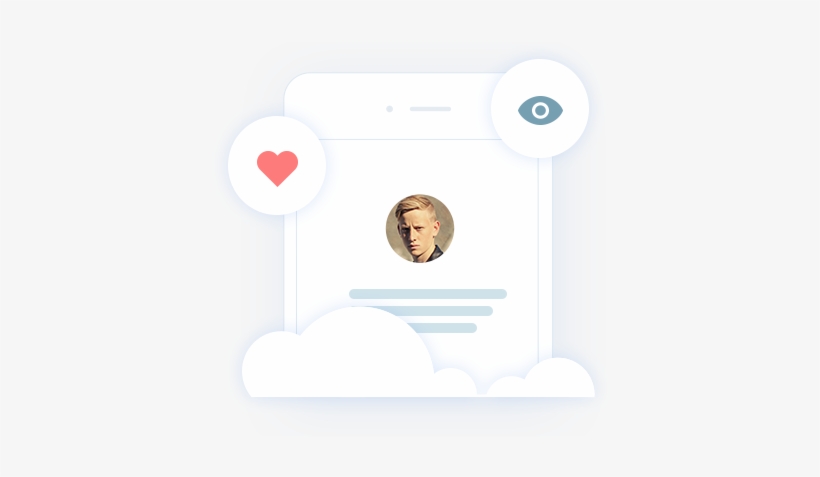 100 Real Instagram Likes - Instagram, transparent png download