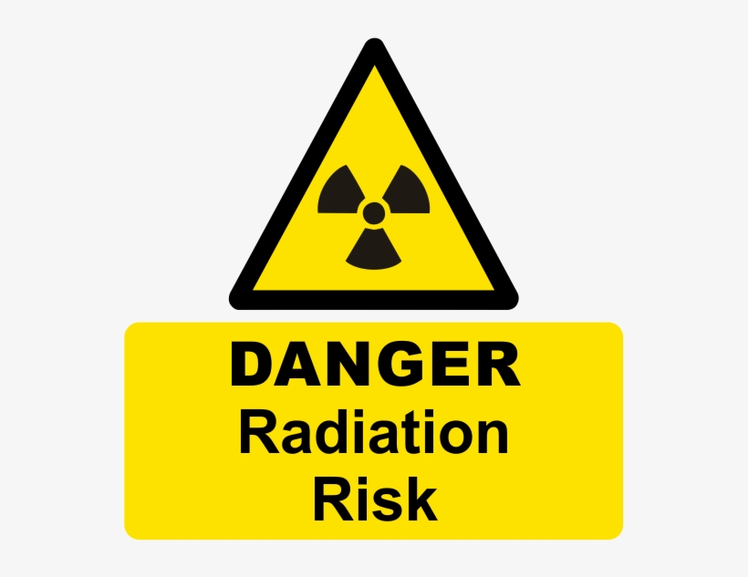 Caution Radiation - Radiation Warning Signs Uk, transparent png download