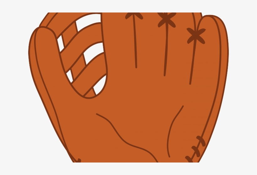 Leather Clipart Mit - Clip Art Baseball Mitt, transparent png download