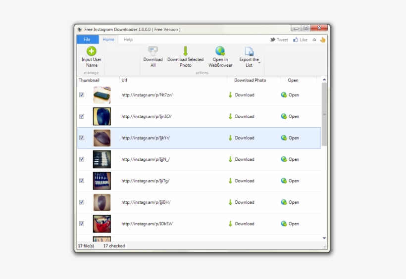 Free Instagram Downloader - Instagram Downloader 2.3 0, transparent png download