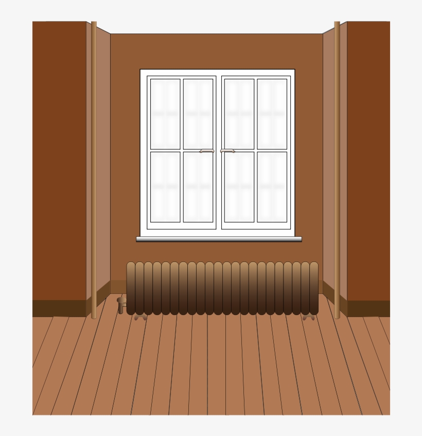 Windows Behind Radiator Png Images 464 X - Portable Network Graphics, transparent png download