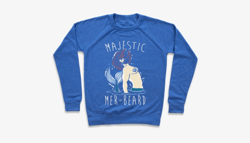 Majestic Mer-beard Pullover - Adam Rippon T Shirt, transparent png download