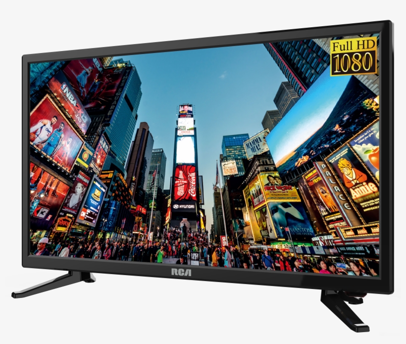 Rca 24" Class Fhd Led Tv With Built-in Dvd Player (rtdvd2409), transparent png download
