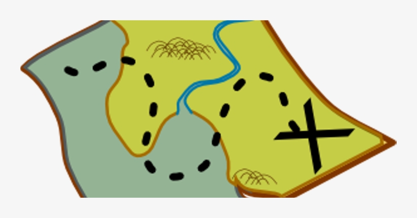 Treasure Clipart Scavenger - Treasure Map Clipart, transparent png download