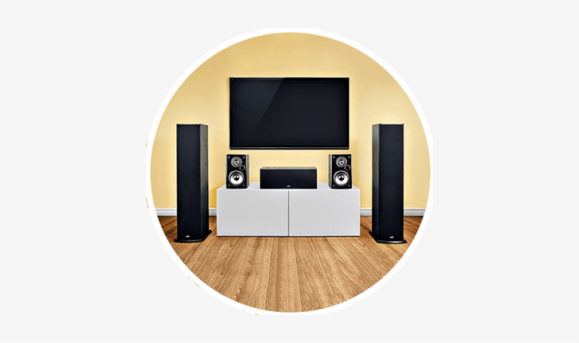 Home Theater Speakers - Home Theater Polk Audio, transparent png download