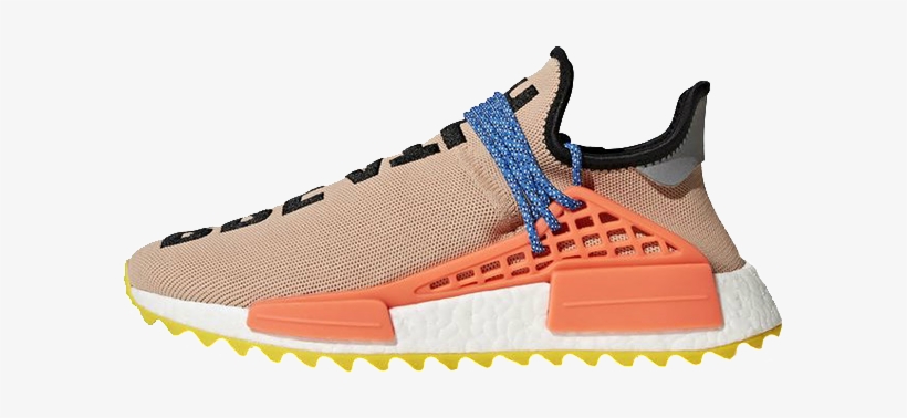 hjørne Overskyet damper Pharrell Williams X Adidas Nmd Human Race Trail Pale - Adidas Pharrell  Williams Hu PNG Image | Transparent PNG Free Download on SeekPNG