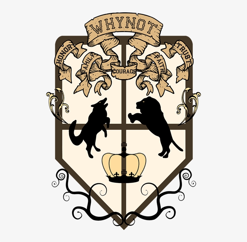 This Was An Assignment Using Design Styles To Represent Coat Of Arms