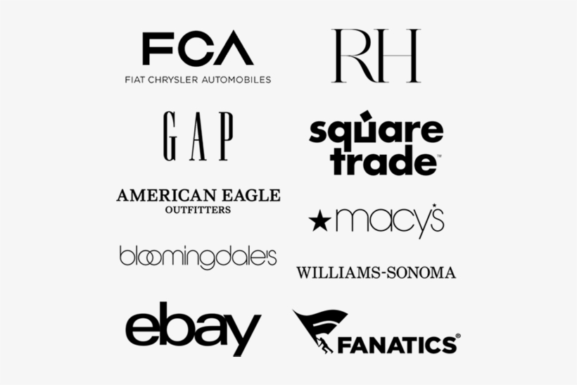 Macy's, Gap, Bloomingdales, Fanatics, American Eagle, - Poster, transparent png download
