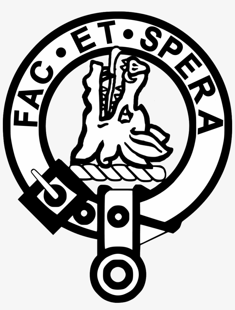 Clan Member Crest Badge - Macewen Clan Crest, transparent png download