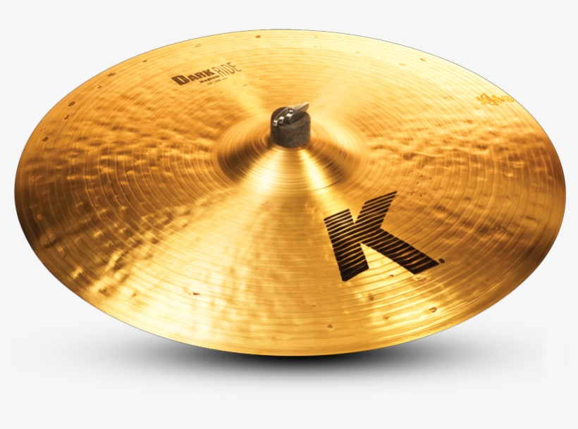 22" K Dark Medium Ride - Zildjian 22" K Series Dark Medium Ride Cymbal, transparent png download