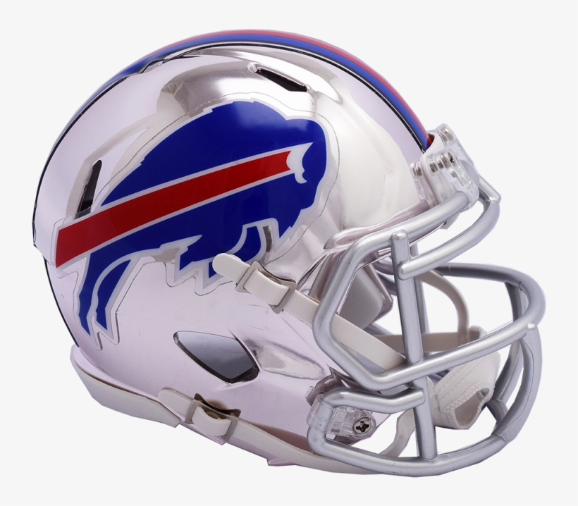 Bills Chrome Mini Helmets Buffalo Bills Helmet PNG Image