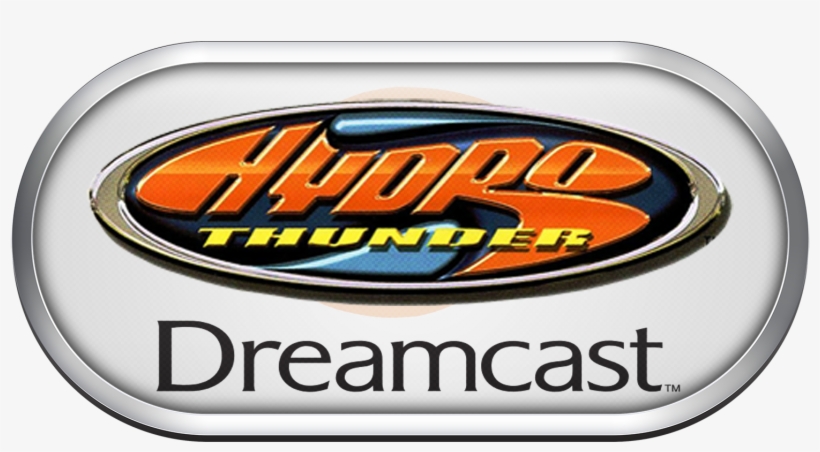 Sega Dreamcast Silver Ring Clear Game Logo Set - Hydro Thunder, transparent png download