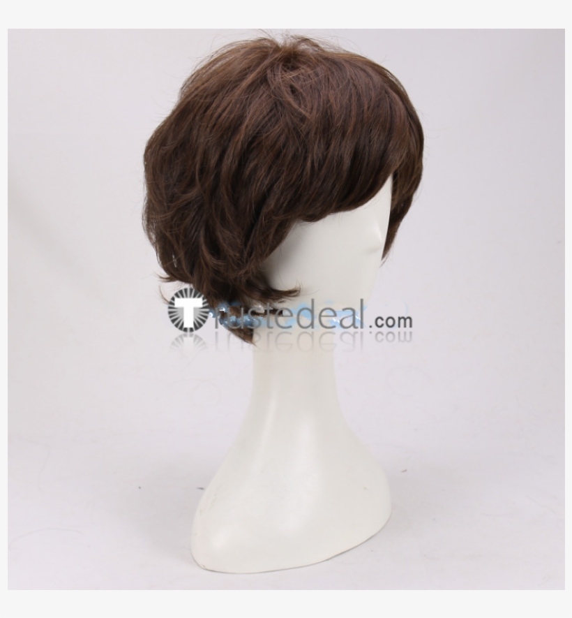 Dream Daddy Ernest Vega Brown Cosplay Wig - Wig, transparent png download