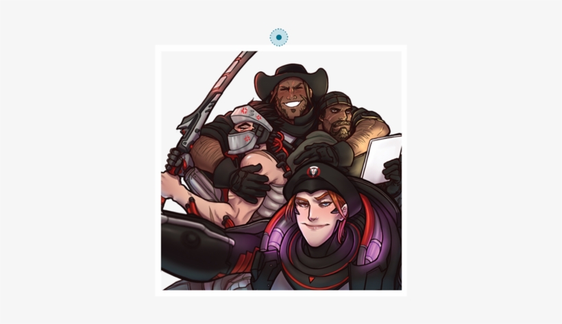 Blackwatch Selfie Acrylic Charm - Genji, transparent png download