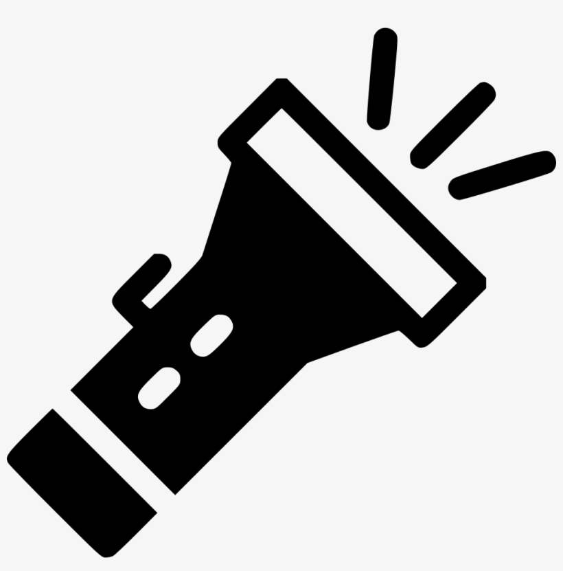 Flashlight Free Icon - Portable Network Graphics, transparent png download