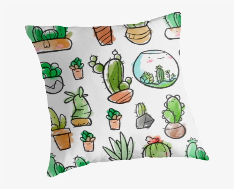 Watercolor Succulents - Apple Ipad Family, transparent png download