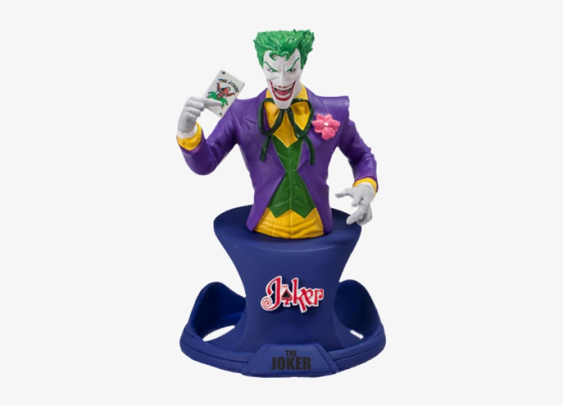 Joker Bust Paperweight Dc Comics Monogram - Dc Comics Resin Paper Weight 4 Piece Sdcc 2014 Set, transparent png download