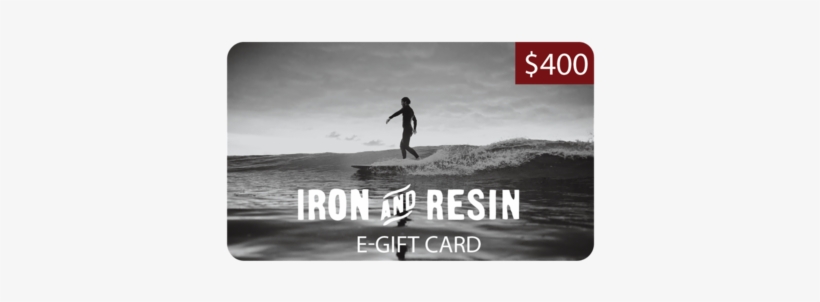 Online Gift Card - Online Gift Card - Usd, By Iron & Resin, transparent png download