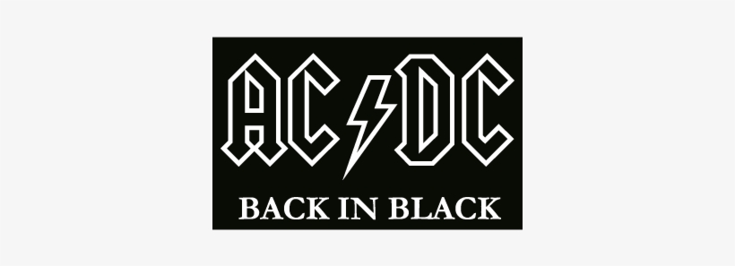 Ac Dc Coloring Pages - 373 3739646 Ac Dc Black Logo Vector Ac Dc Back 