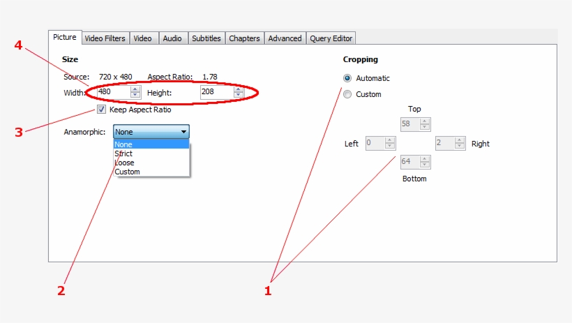 The Aspect Ratio Is - Handbrake Aspect Ratio 16 9, transparent png download