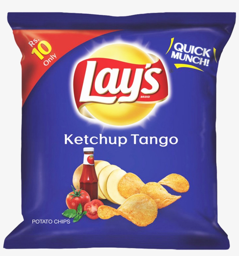 Lays Chips Ketchup Tango 14 Gm - Bacon Wrapped Jalapeno Chips, transparent png download