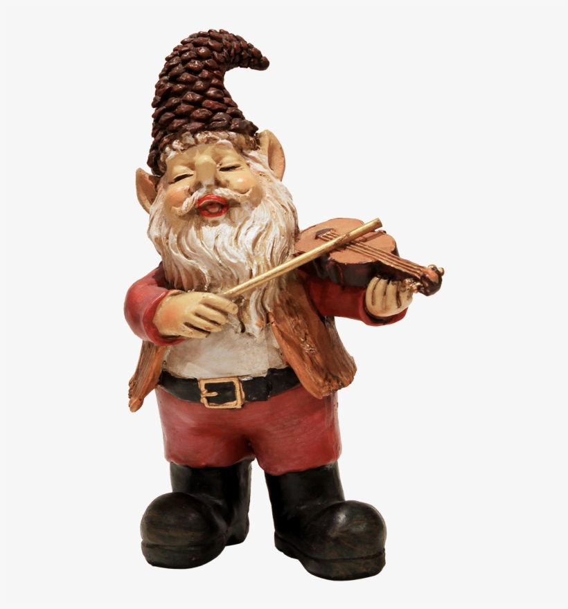 Fiddlin' Gnome - Gnome, transparent png download