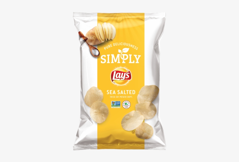 Simply Sea Salted Thick Cut Potato Chips - White Cheddar Jalapeno Cheetos, transparent png download